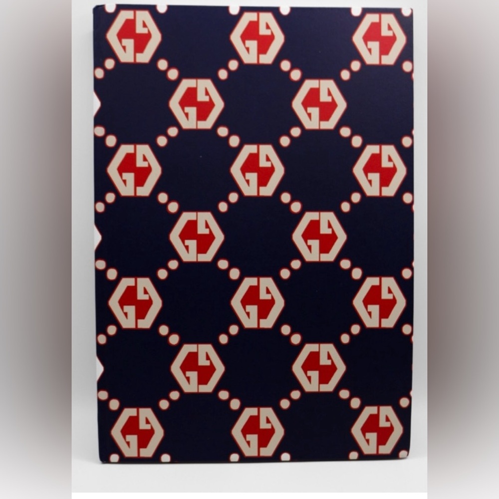 Gucci Graph Paper Notebook with Grid Sticker Seal Set
